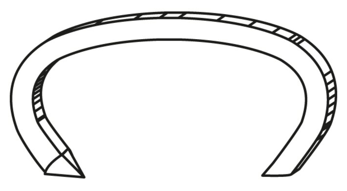 Staple hog rings cl23