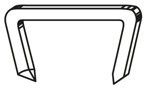 Staple hog rings hr14