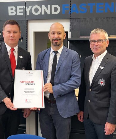 Beck Kooperation mit OÖ Rotes Kreuz