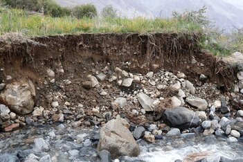Wasserverschmutzung und Sedimentation
