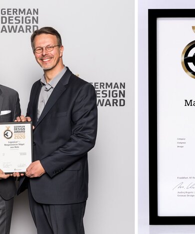 Beck Siemers gewonnen am German Design Award