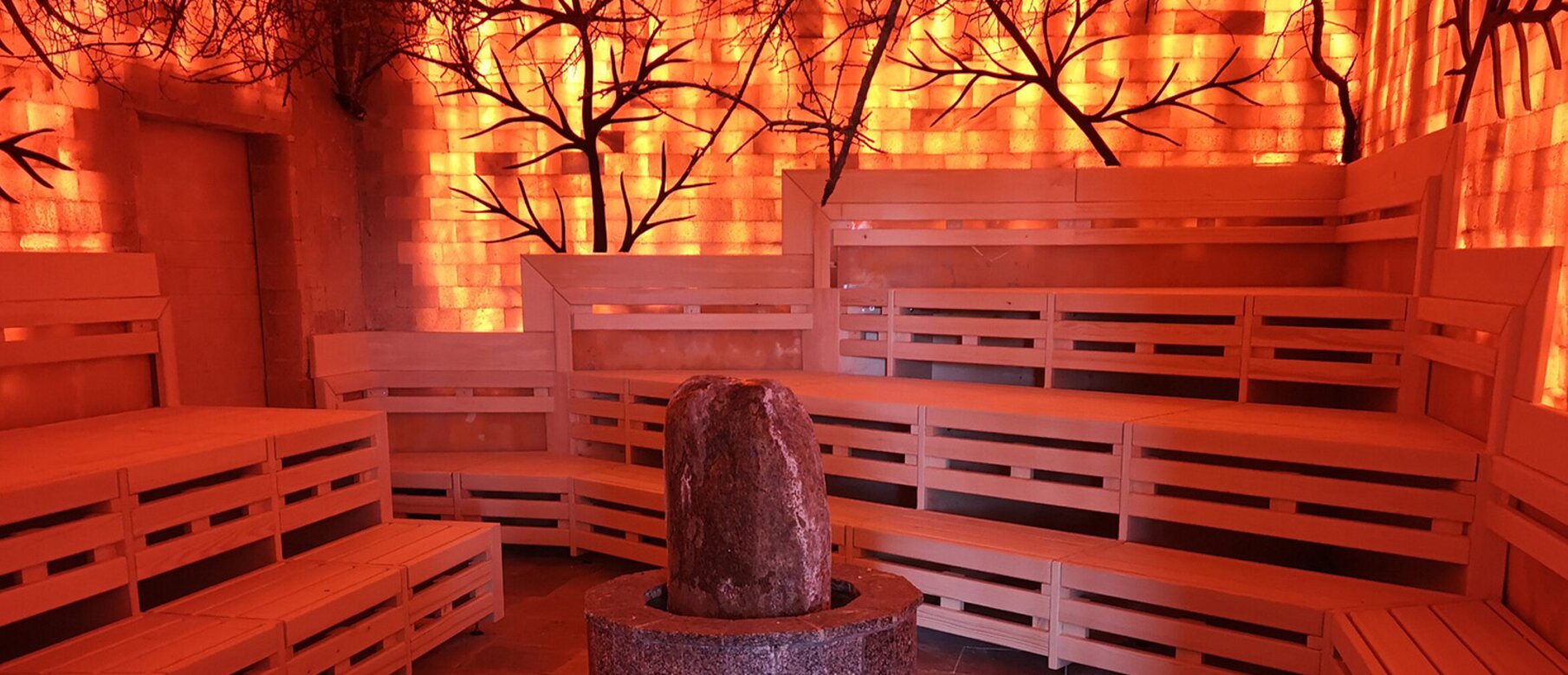 Salt stone room