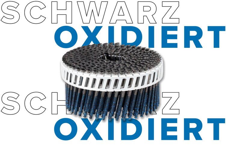 SCRAIL Splitless schwarz oxidiert