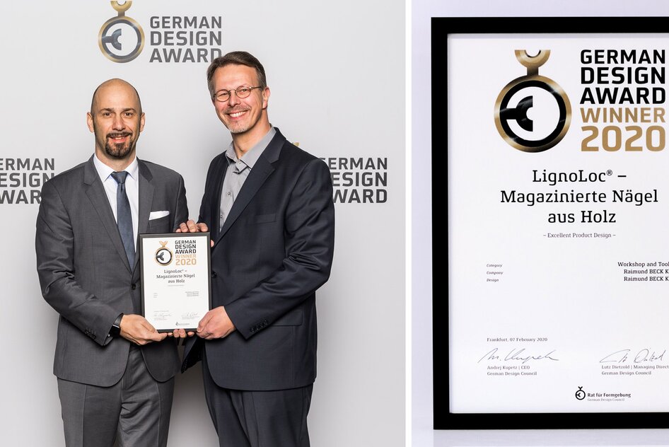 Beck Siemers gewonnen am German Design Award
