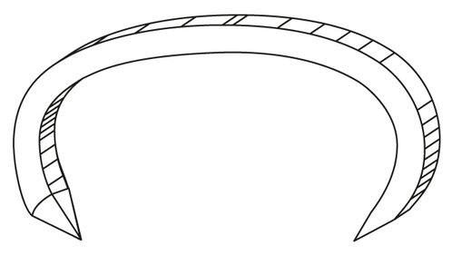 Klammer hog rings cl45 flex