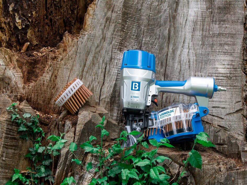 Lignoloc F60 and coils in the forest