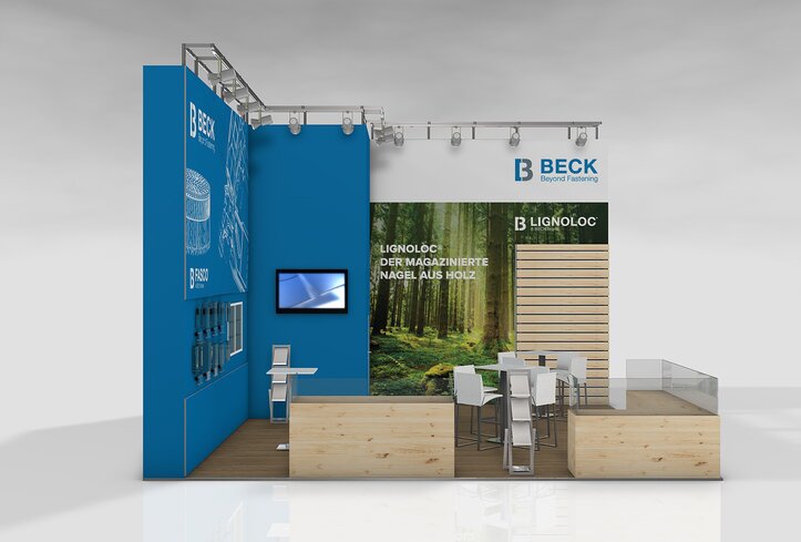 Exhibition stand 3D visualization