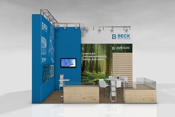 Exhibition stand 3D visualization