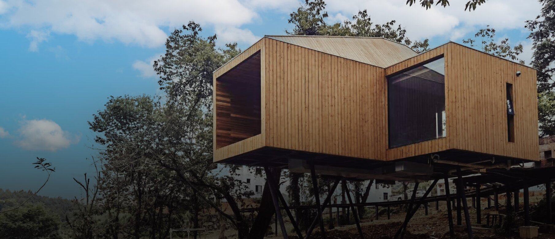 Timber-framed passive house in Zhejiang built with BECK LIGNOLOC® wooden nails