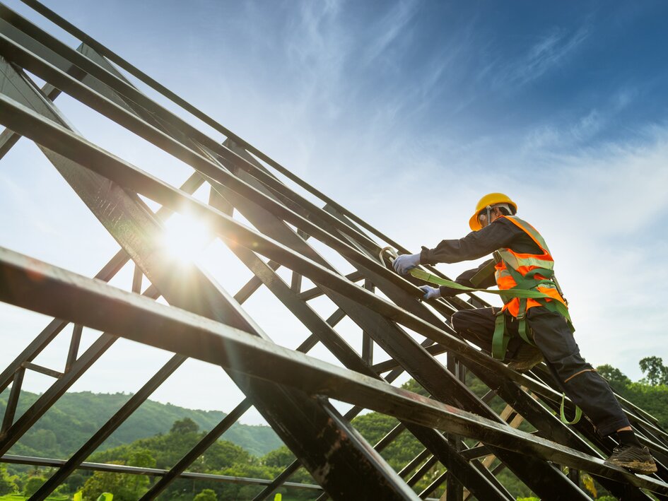 Beck application steel frame construction